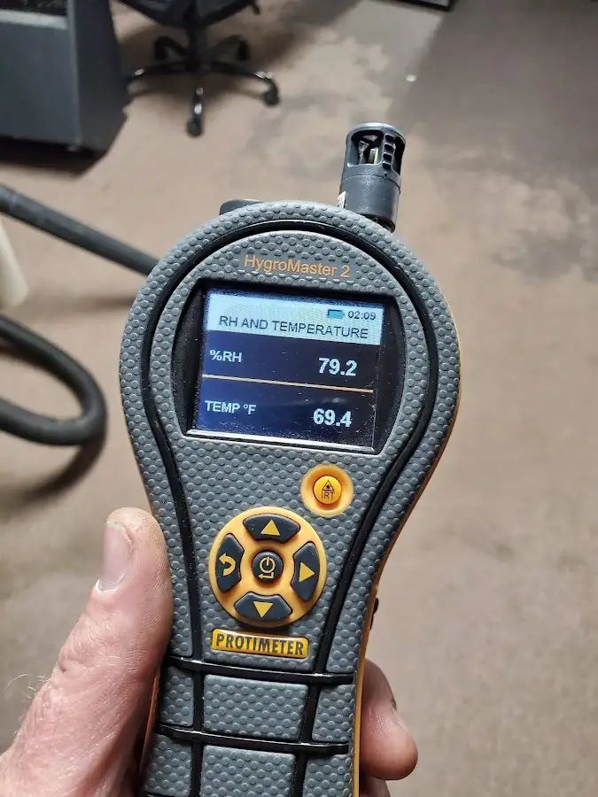 Moisture meter humidity assessment for Mold Remediation & Removal in Lyndhurst